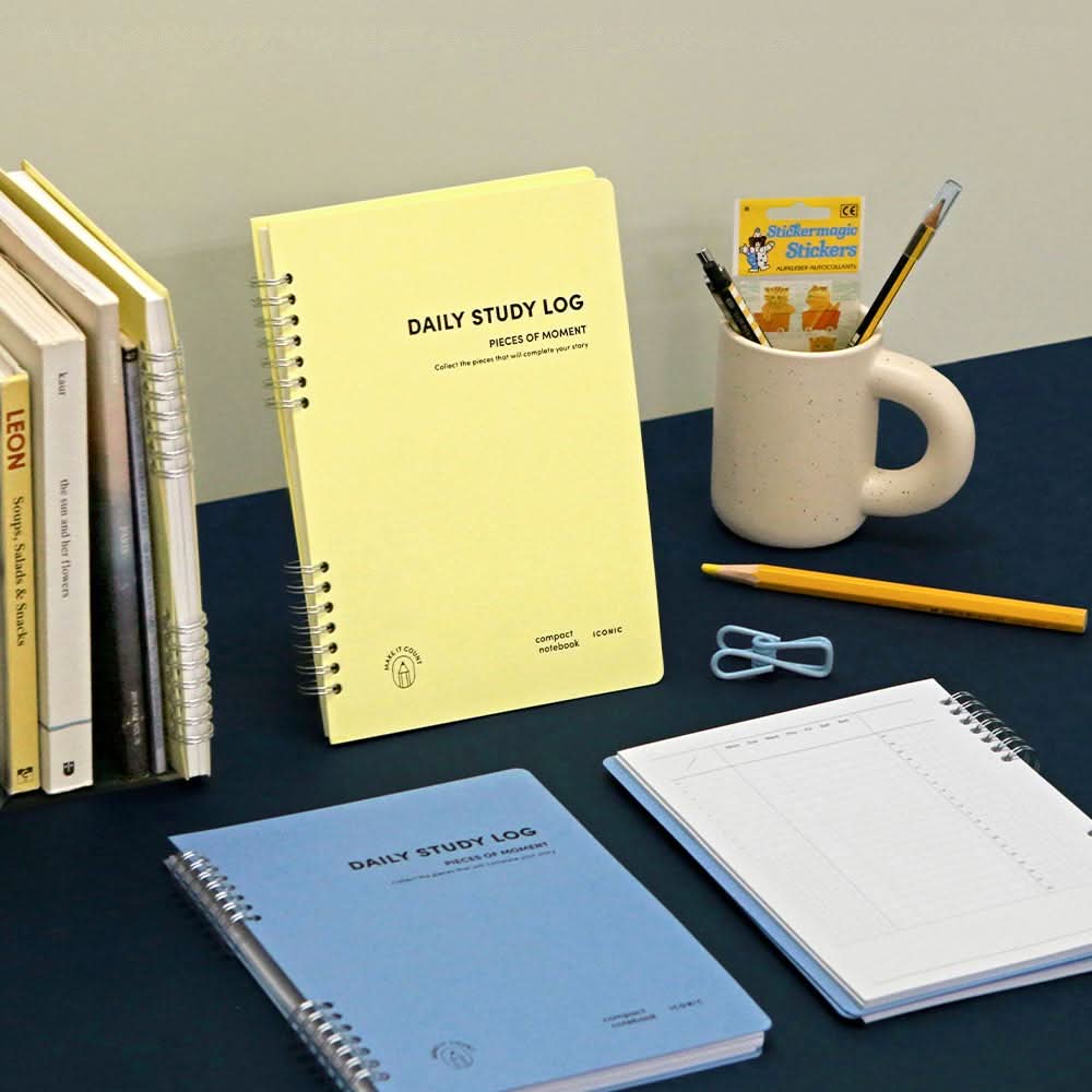 Iconic Daily Study Planner A5