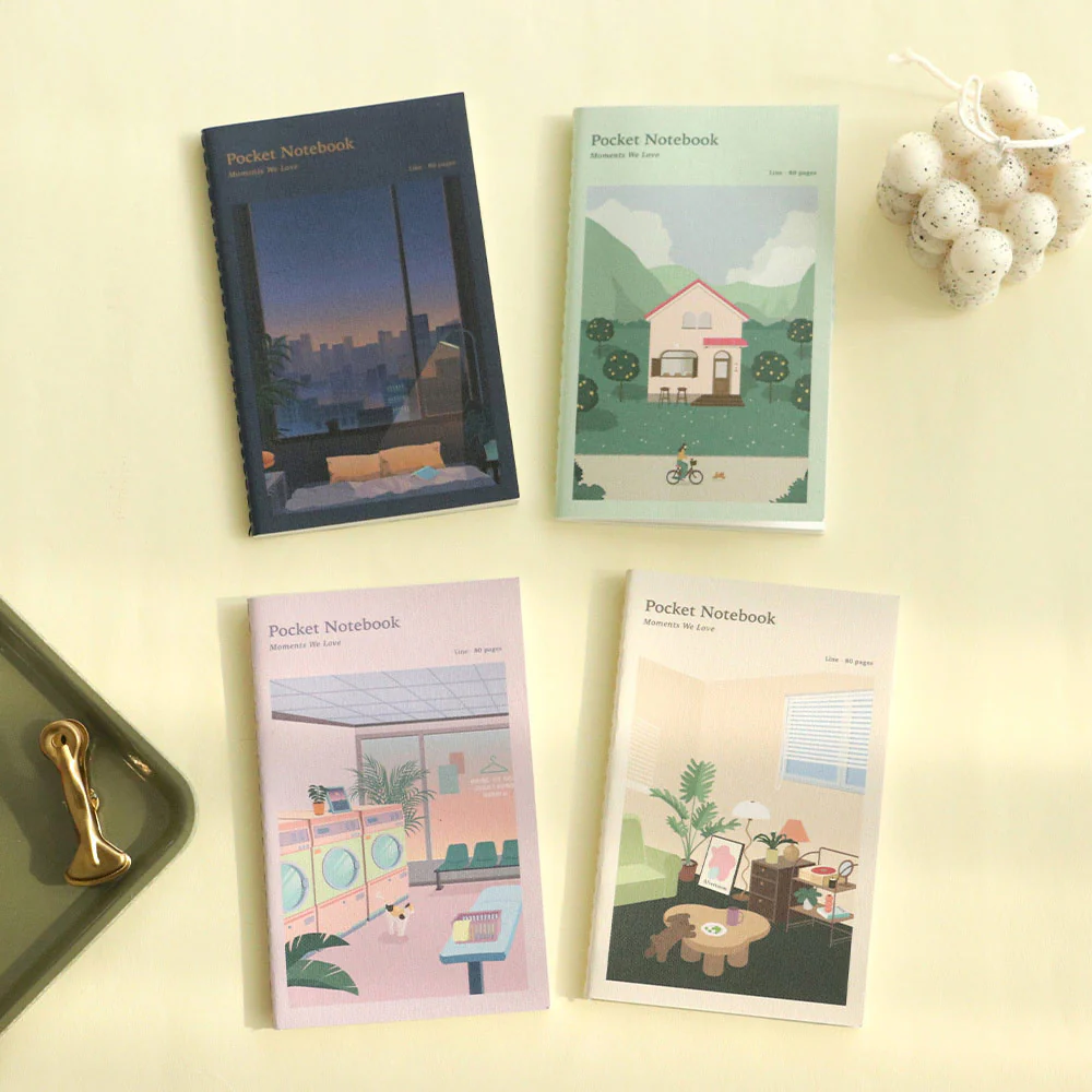Iconic Daily Life Pocket Notebook v.3 – Lined