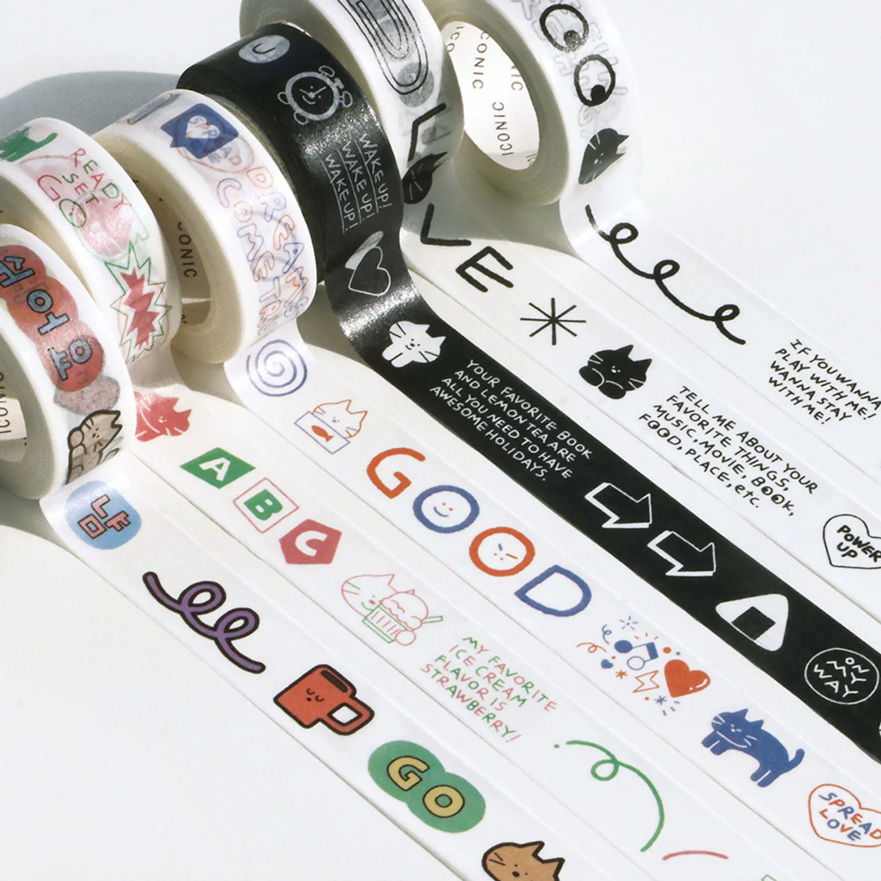 Iconic Doodle Masking Tape