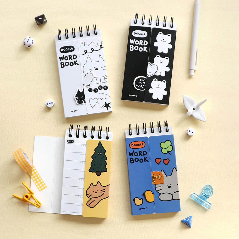 Iconic Doodle Word Book