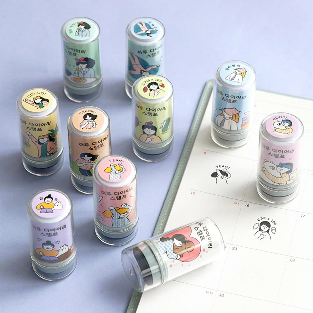 Iconic Haru Self-Inking Diary Stamp