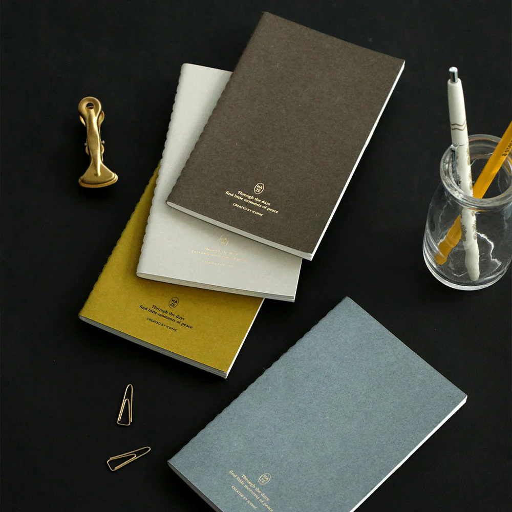 Iconic Haze Pocket Notebook – 7mm Lined