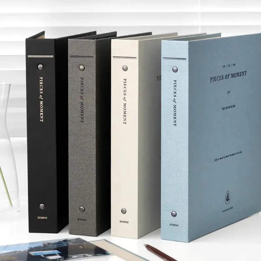 Iconic Pieces of Moment Memory Binder – 3-Ring Scrapbook Album