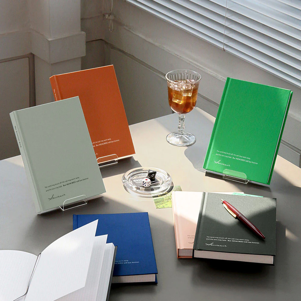 Iconic Souvenir Hardcover B6 Notebook – Grid