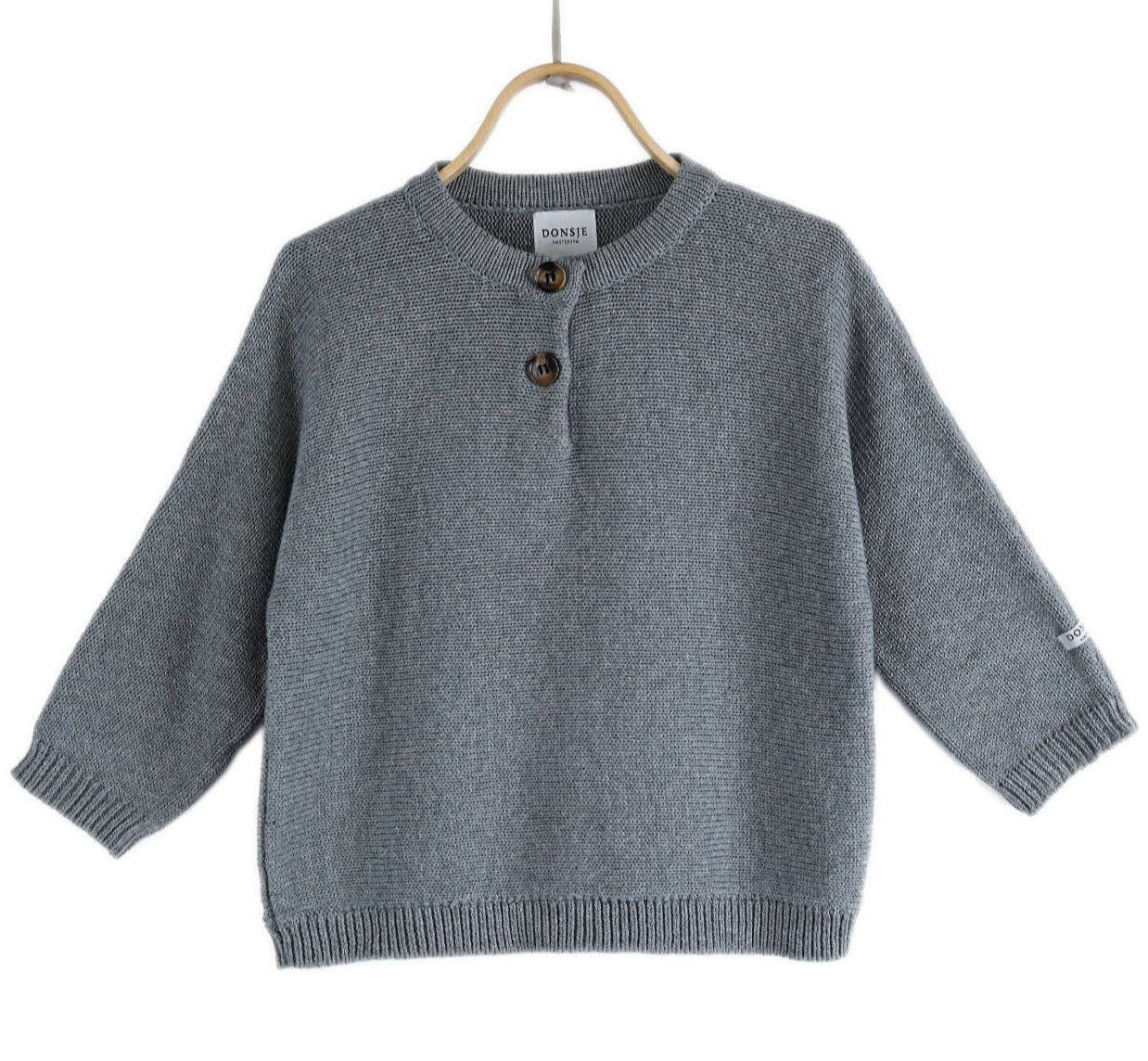 Donsje Kids Jem Sweater – Light Grey