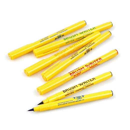 Hightide Penco Brush Writer – Brush Pen – Set of 5