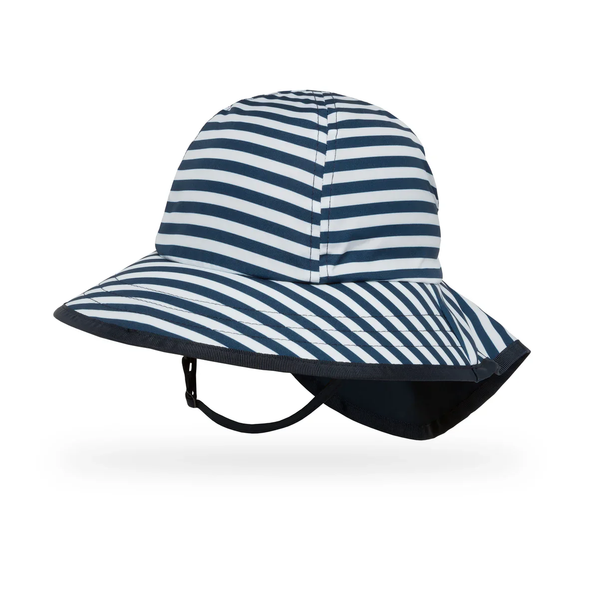 Sunday Afternoons Kids’ Play Sun Hat in Navy Stripe