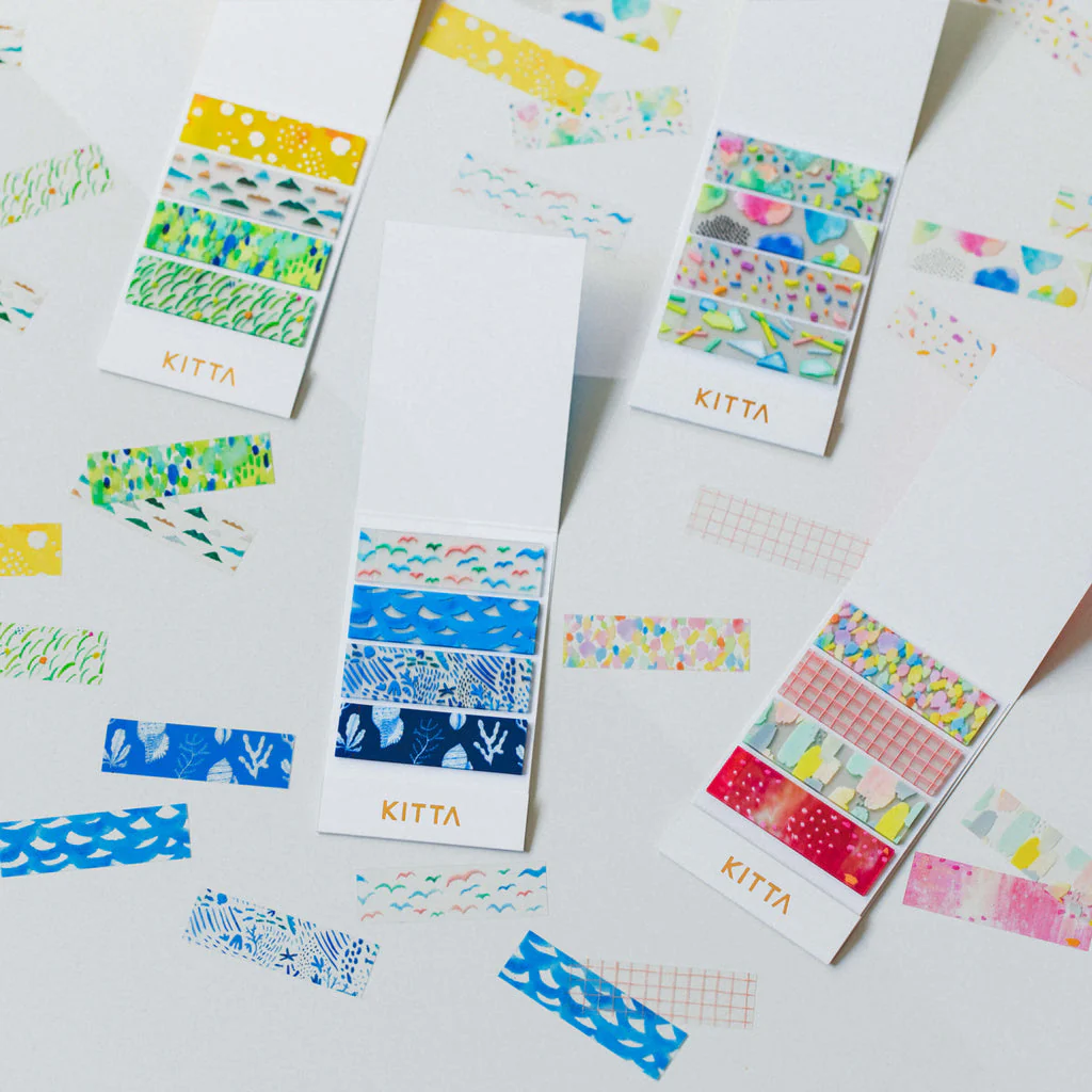 KING JIM KITTA Clear Masking Tape