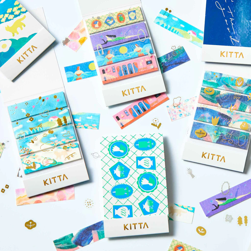 KING JIM KITTA Collage Stickers