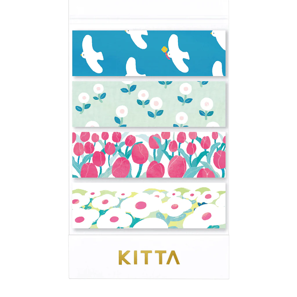 KING JIM KITTA Jabara Folding Washi Tape