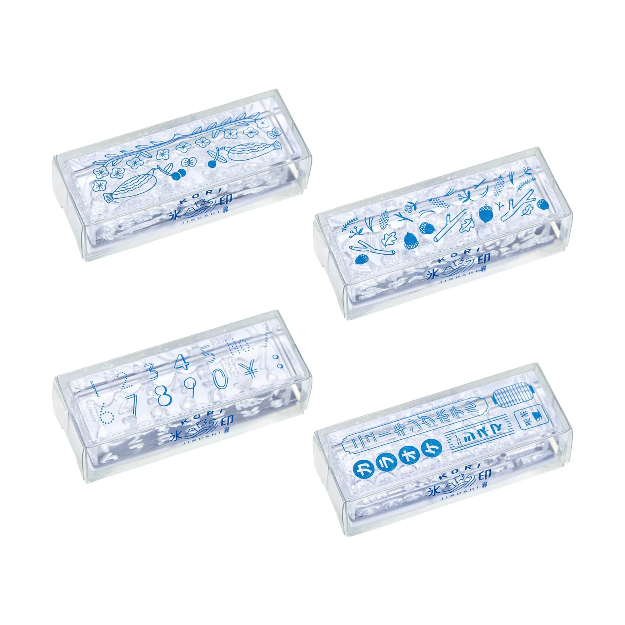 KING JIM Kori Jirushi Clear Stamps — Long