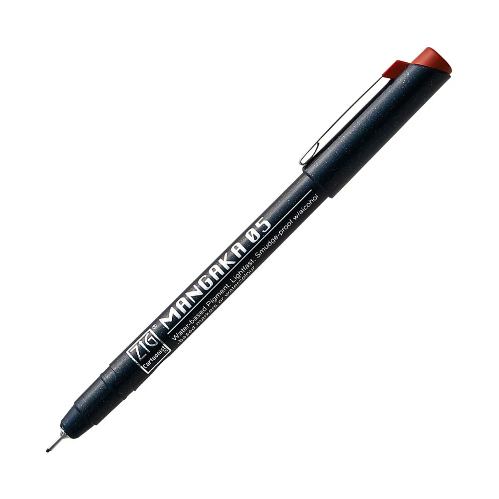 Kuretake ZIG Cartoonist Mangaka Marker 0.5mm – Sepia