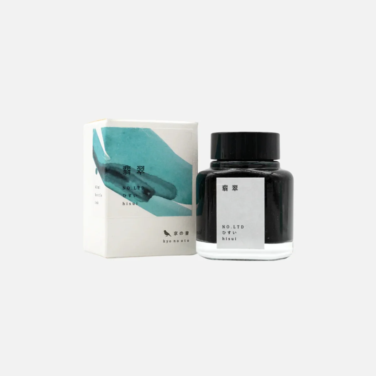 Kyoto Ink Kyo No Oto Limited Edition Fountain Pen Ink – Hisui (40ml)