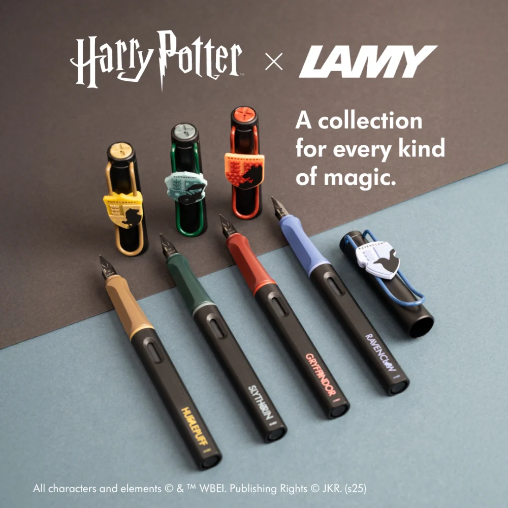 LAMY Safari x Harry Potter Fountain Pen Set – Four Houses, Limited Edition