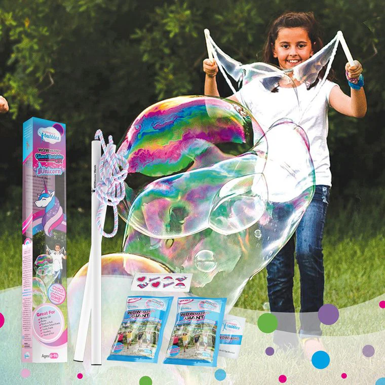 WOWmazing Giant Bubble Kit – Unicorn Edition