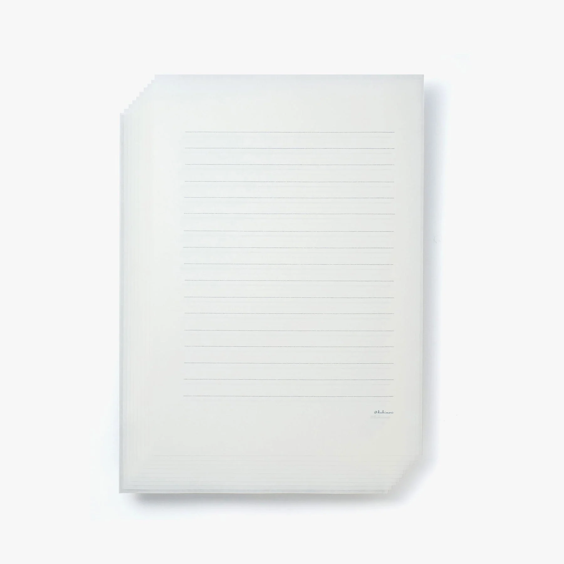 Kakimori Letter Paper Set – Lined