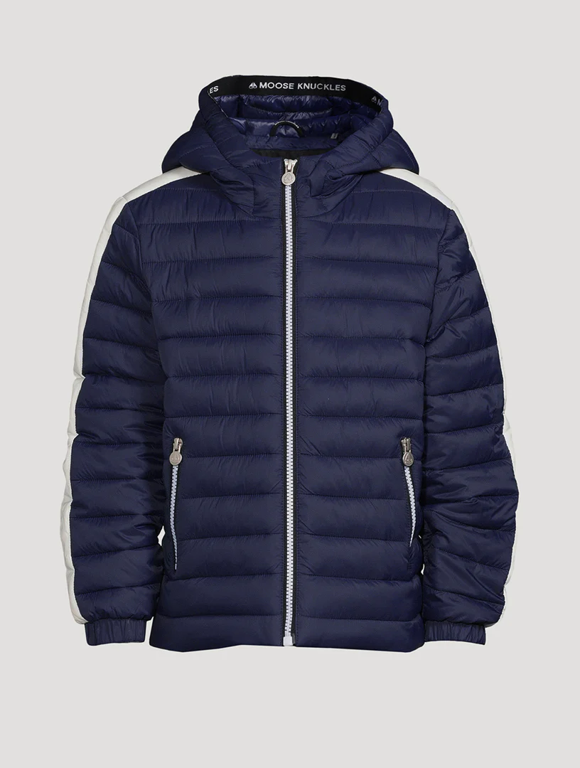 Moose Knuckles Kids Parksville Padded Jacket – Peacoat