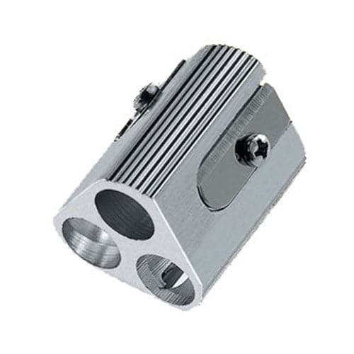 Möbius & Ruppert – Triangular Magnesium Triple Hole Pencil Sharpener