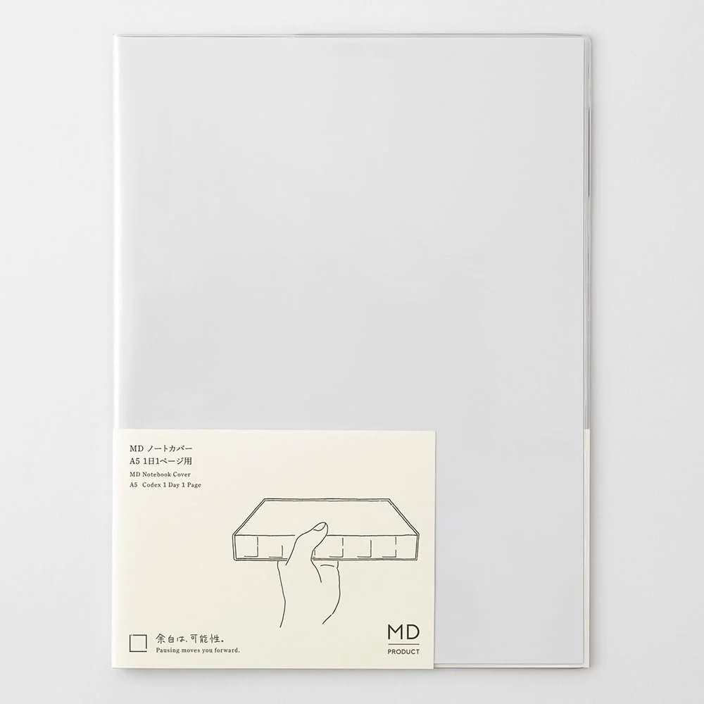 MD Paper Notebook Clear Cover for A5 Codex 1 Day 1 Page