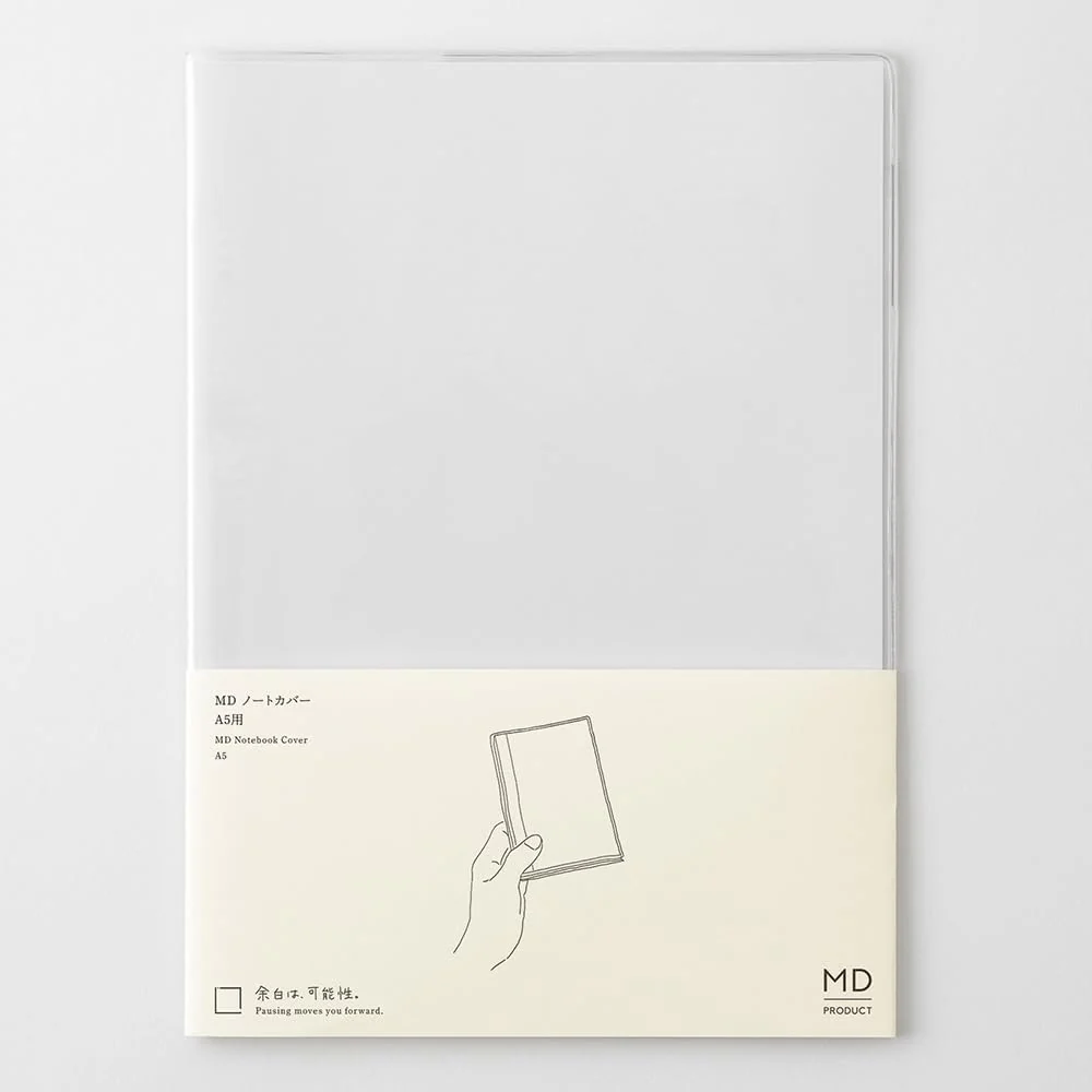 MD Paper Notebook Clear Cover [A5]
