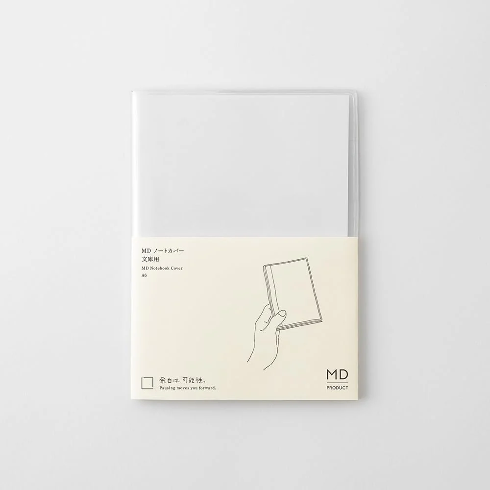 MD Paper Notebook Clear Cover [A6]