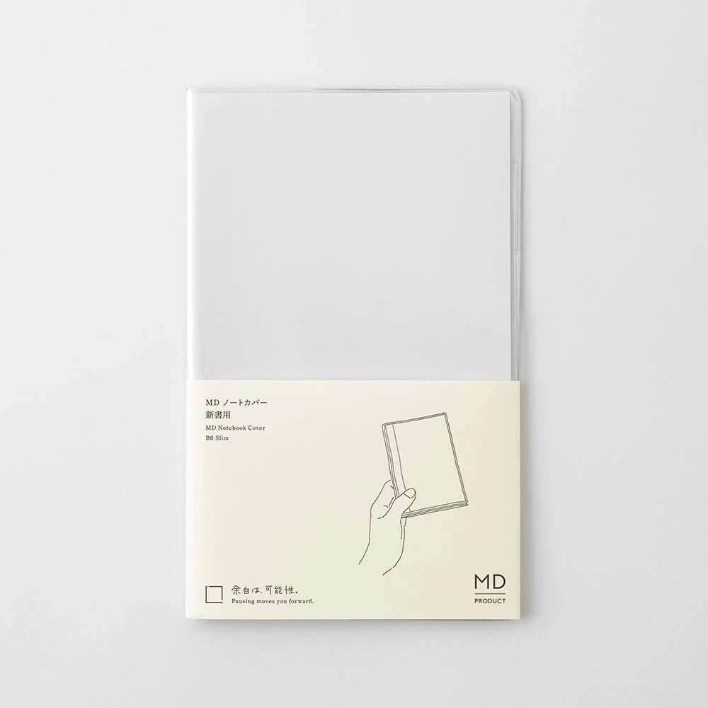 MD Paper Notebook Clear Cover [B6 Slim]