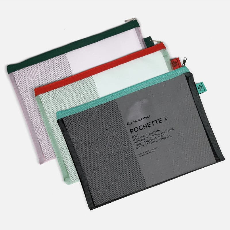 Papier Tigre Mesh Pocket [Large]