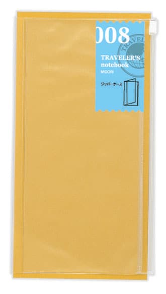 TRAVELER’S Company Notebook Refill 008 [Zipper Pocket]
