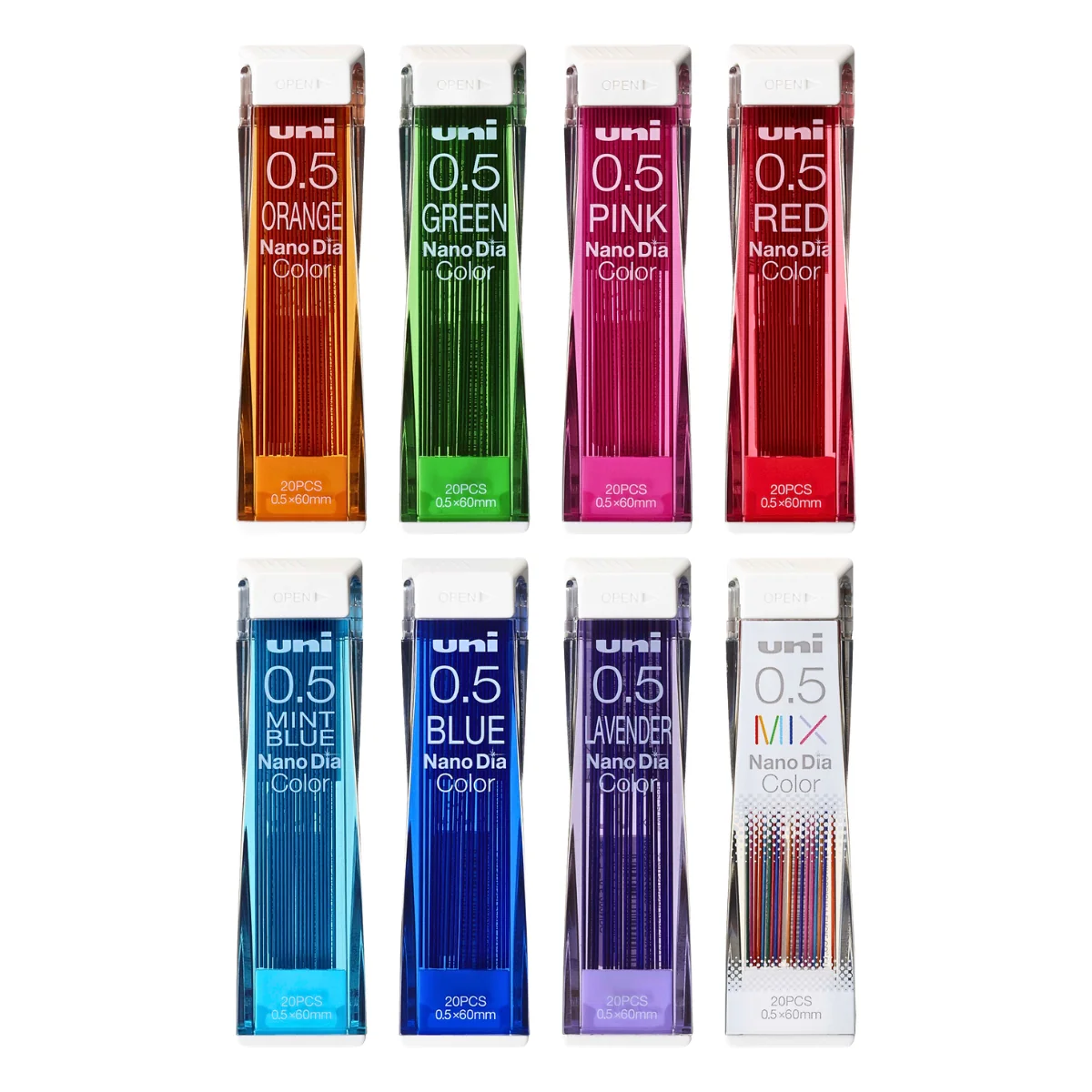 Mitsubishi Uni Nano Diamond Colour Core Mechanical Pencil Refill – 0.5mm