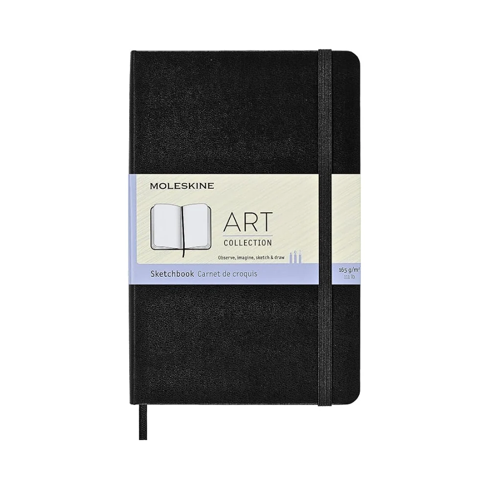 Moleskine Professional Art Sketchbook – A5, Black, Hardcover