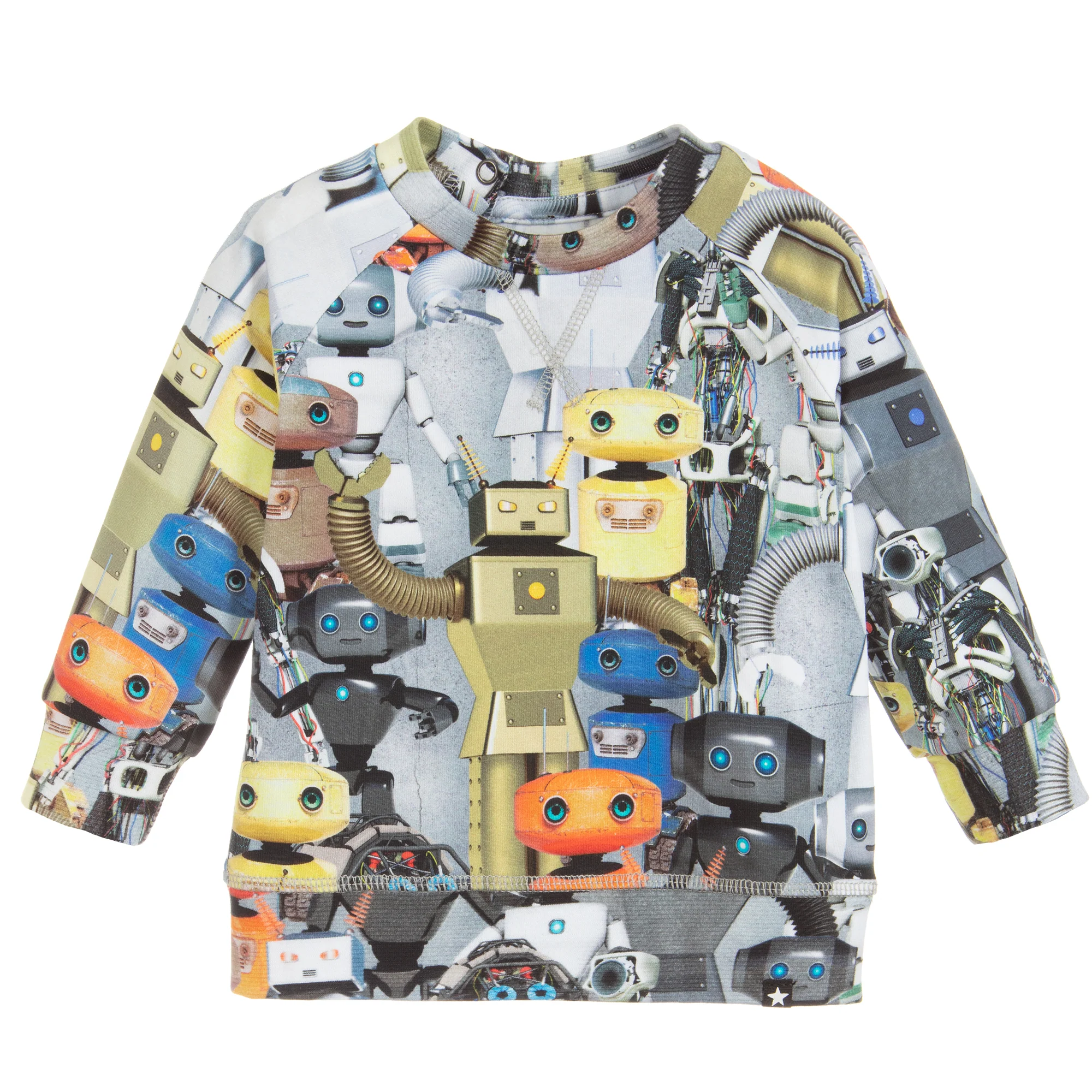 Molo Baby Boy’s Elmo Knit Sweatshirt