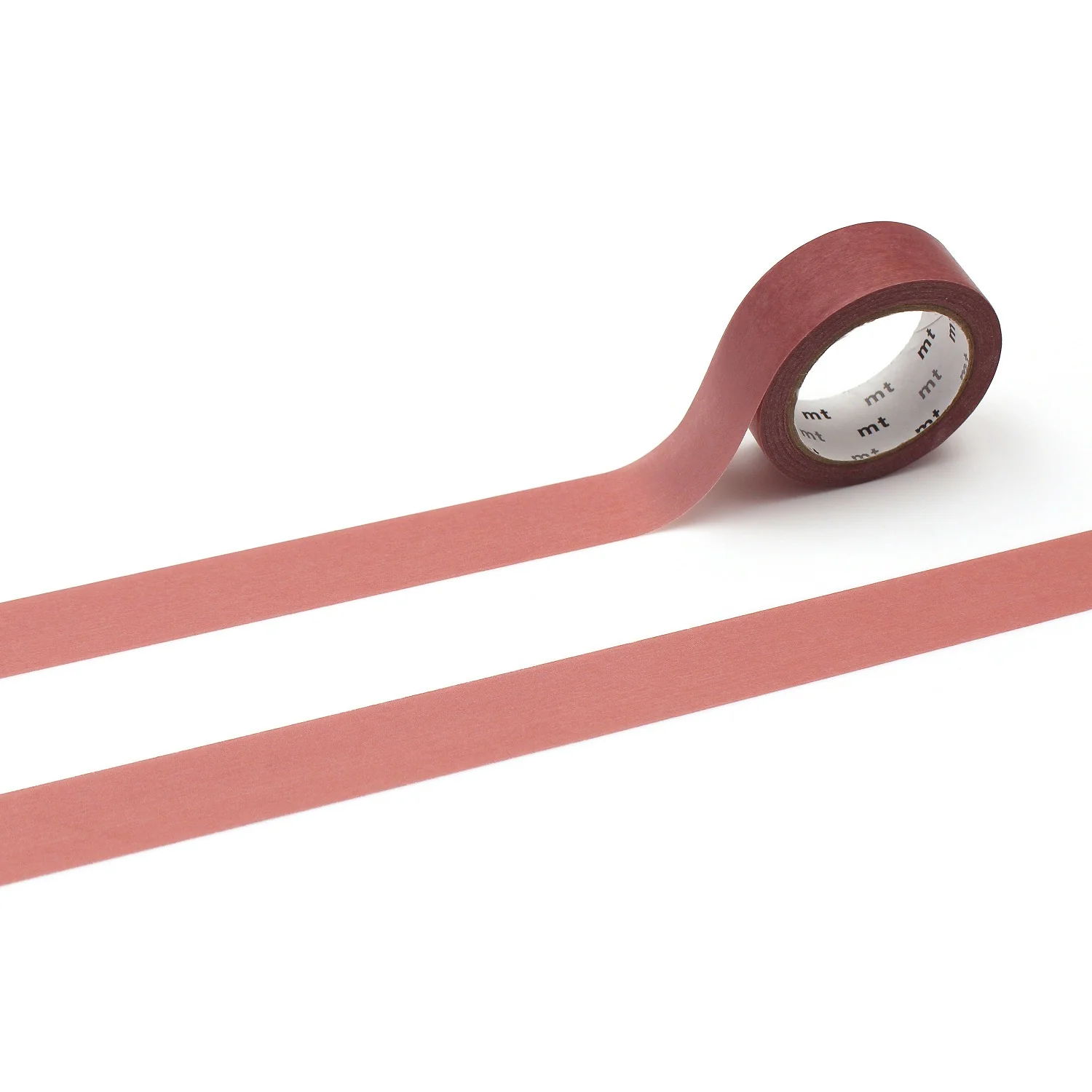 mt 1P Basic Washi Tape – Light Vermilion – 15mm