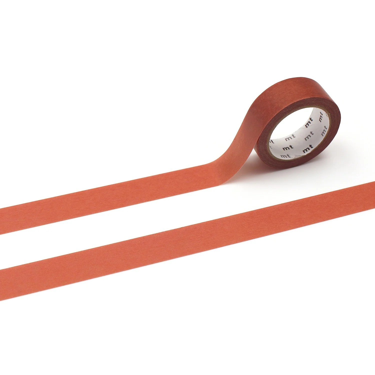 mt 1P Basic Washi Tape – Red Tea – 15mm