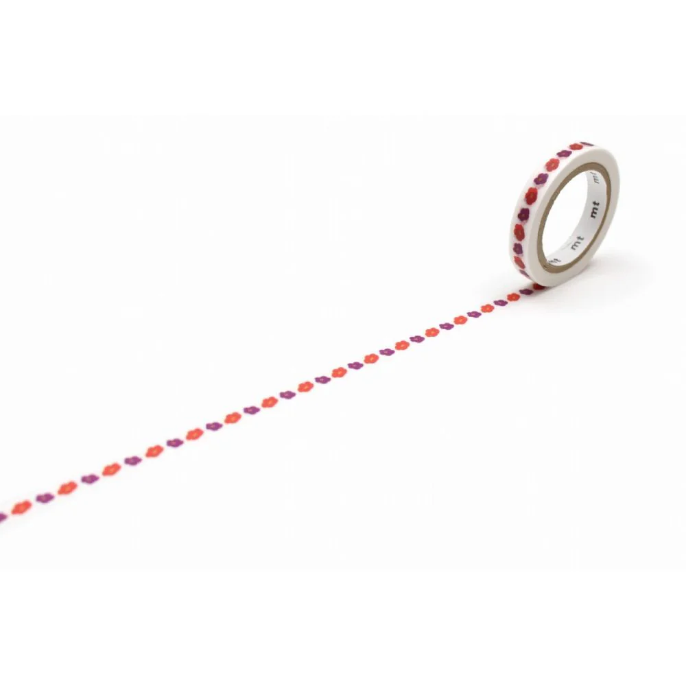 mt × SOUSOU Washi Tape – Hanatsubaki – 7mm