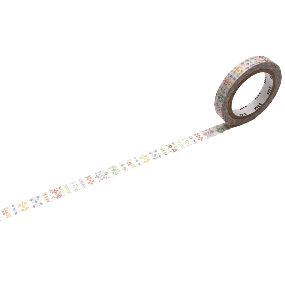 mt ex Washi Tape – Embroidery Line – 7mm