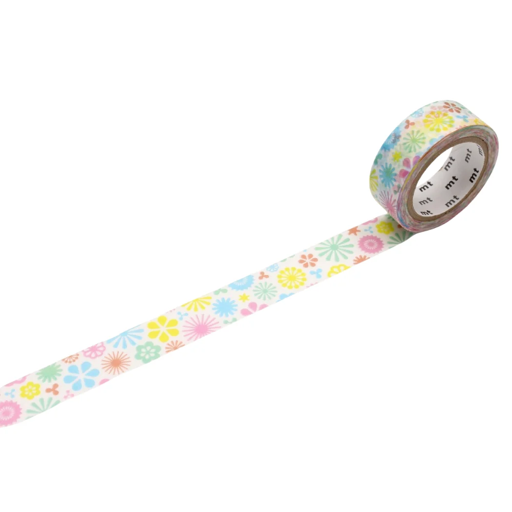 mt ex Washi Tape – Spring Form – 15mm