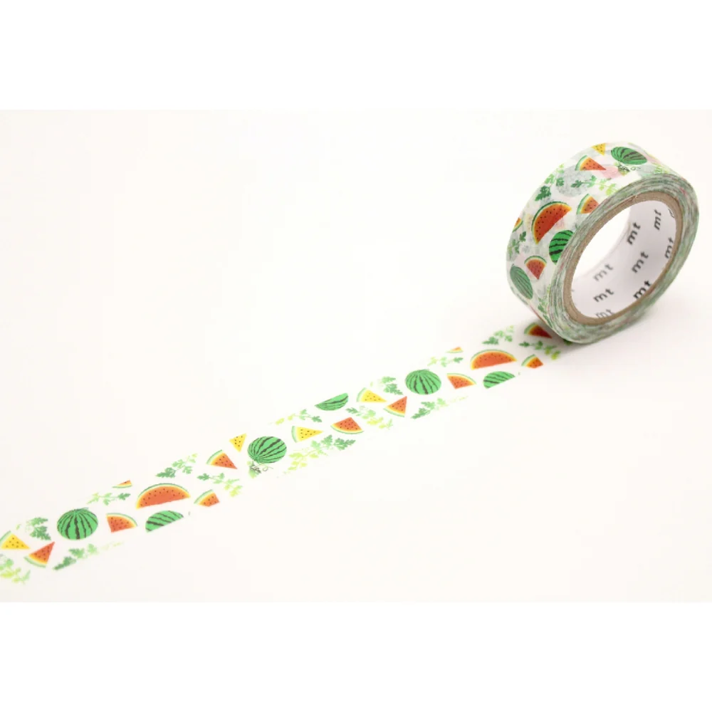 mt ex Washi Tape – Watermelon – 15mm