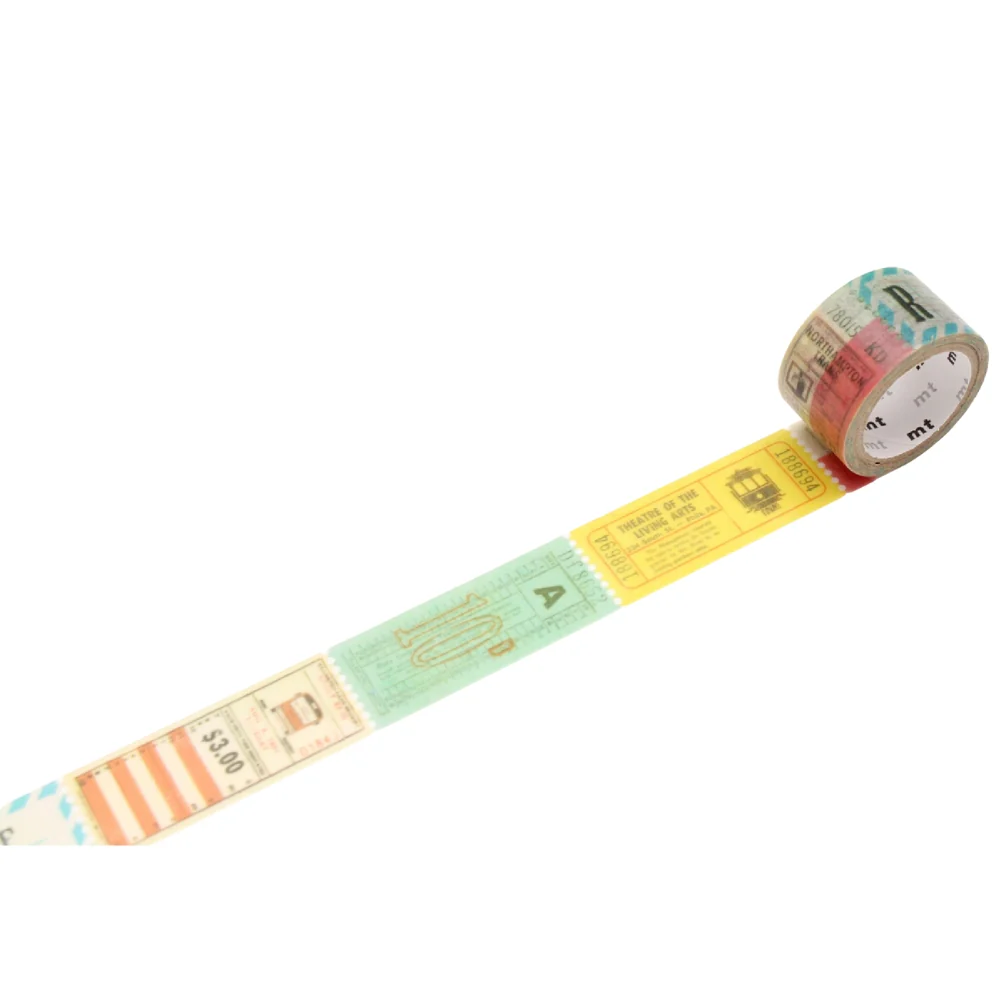 mt fab Washi Tape – Ticket – 20mm