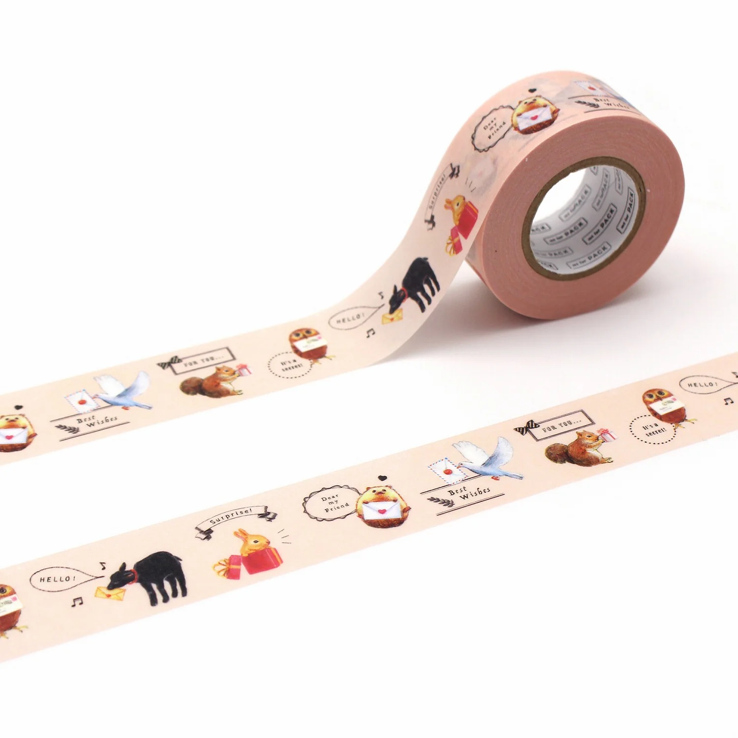 mt for PACK Washi Tape – Animals – 25mm