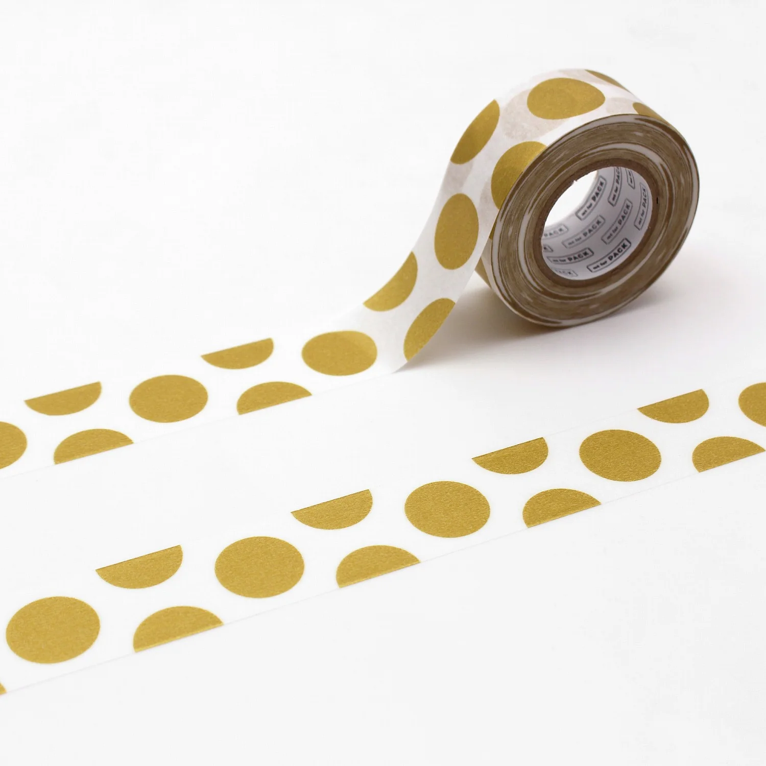 mt for PACK Washi Tape – Dot Gold – 25mm