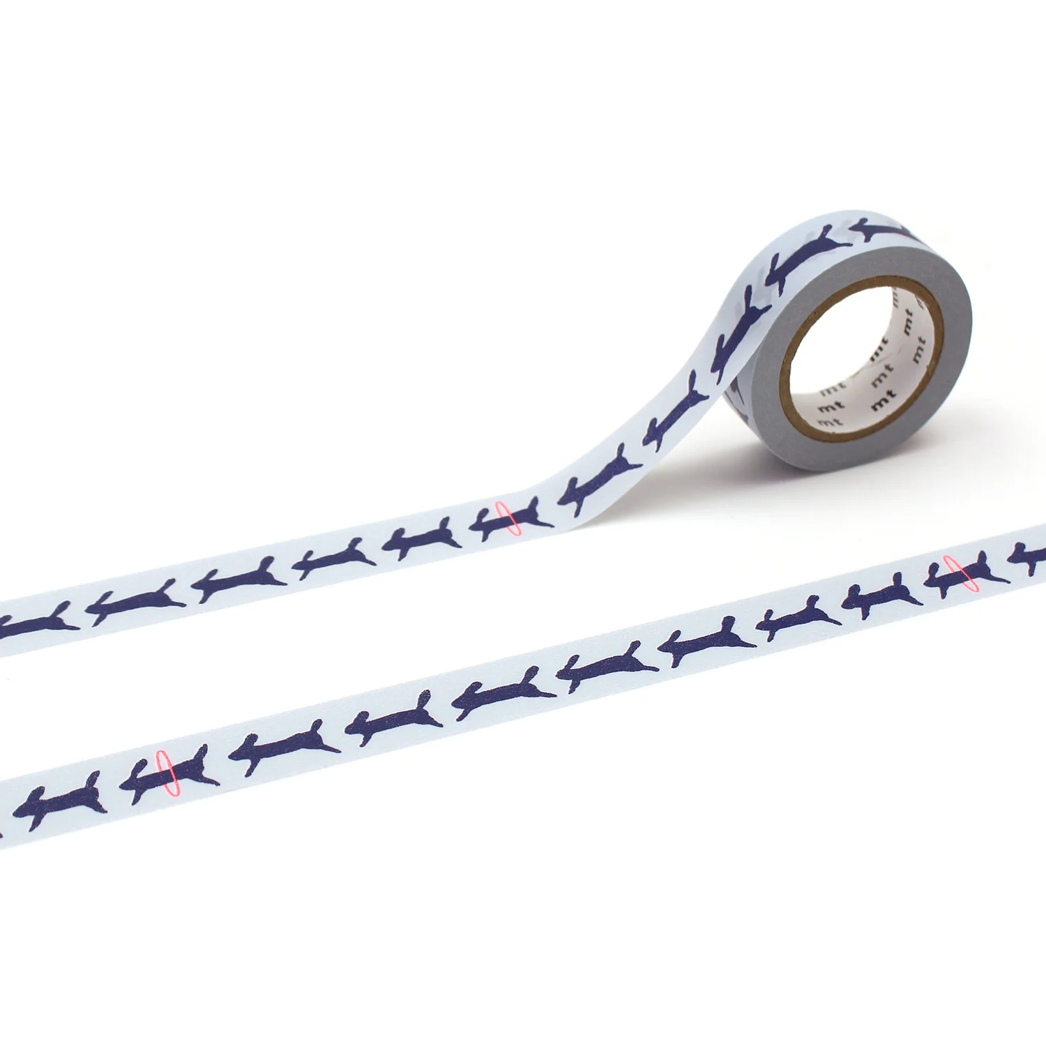 mt x minä perhonen Washi Tape – Run Run Run – 15mm