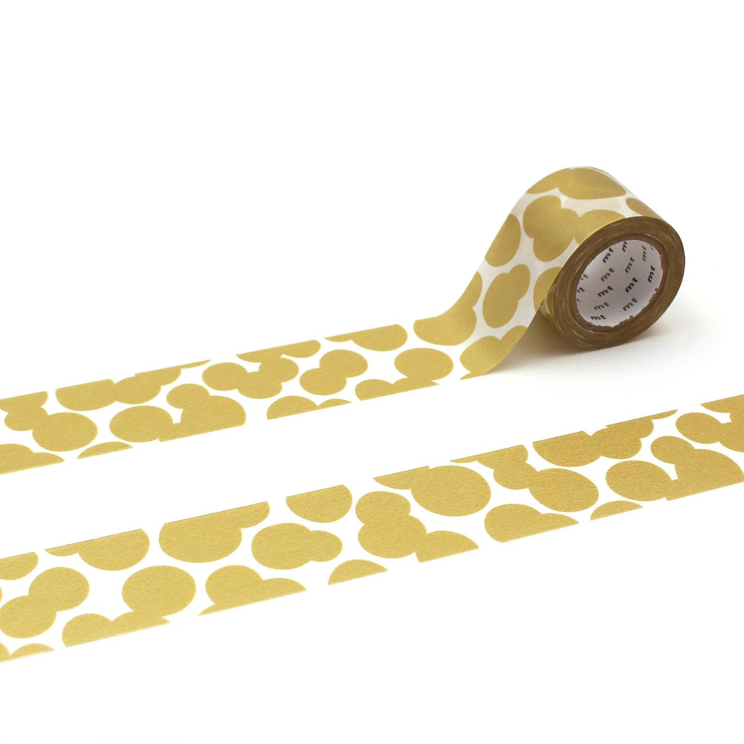 mt x minä perhonen Washi Tape – Soda Water Gold – 35mm