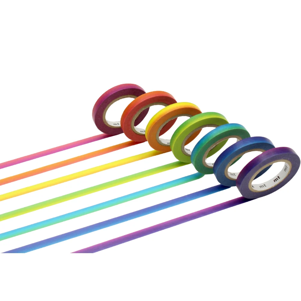mt Masking Tape Rainbow Set – 6mm