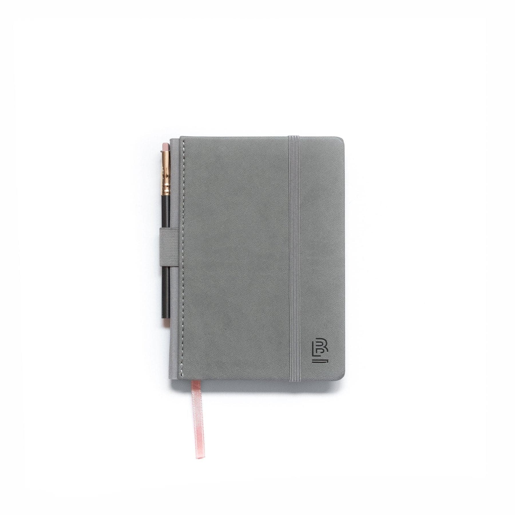 Blackwing 602 Slate A6 Notebook – Pocket Hard Cover with Short 602 Pencil