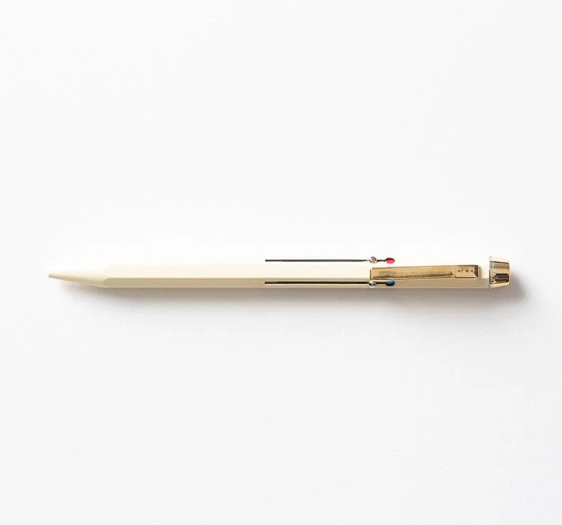 Basic Utility 4-Colour Ballpoint Pen – Beige