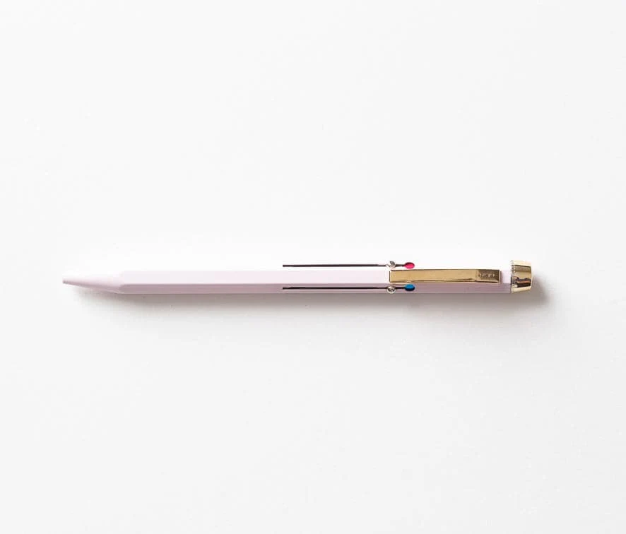 Basic Utility 4-Colour Ballpoint Pen – Dusky Pink