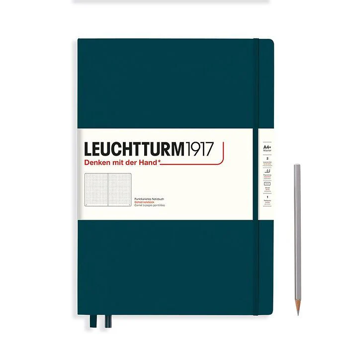 Leuchtturm1917 Hardcover Master Classic Notebook – A4+ (Dotted)