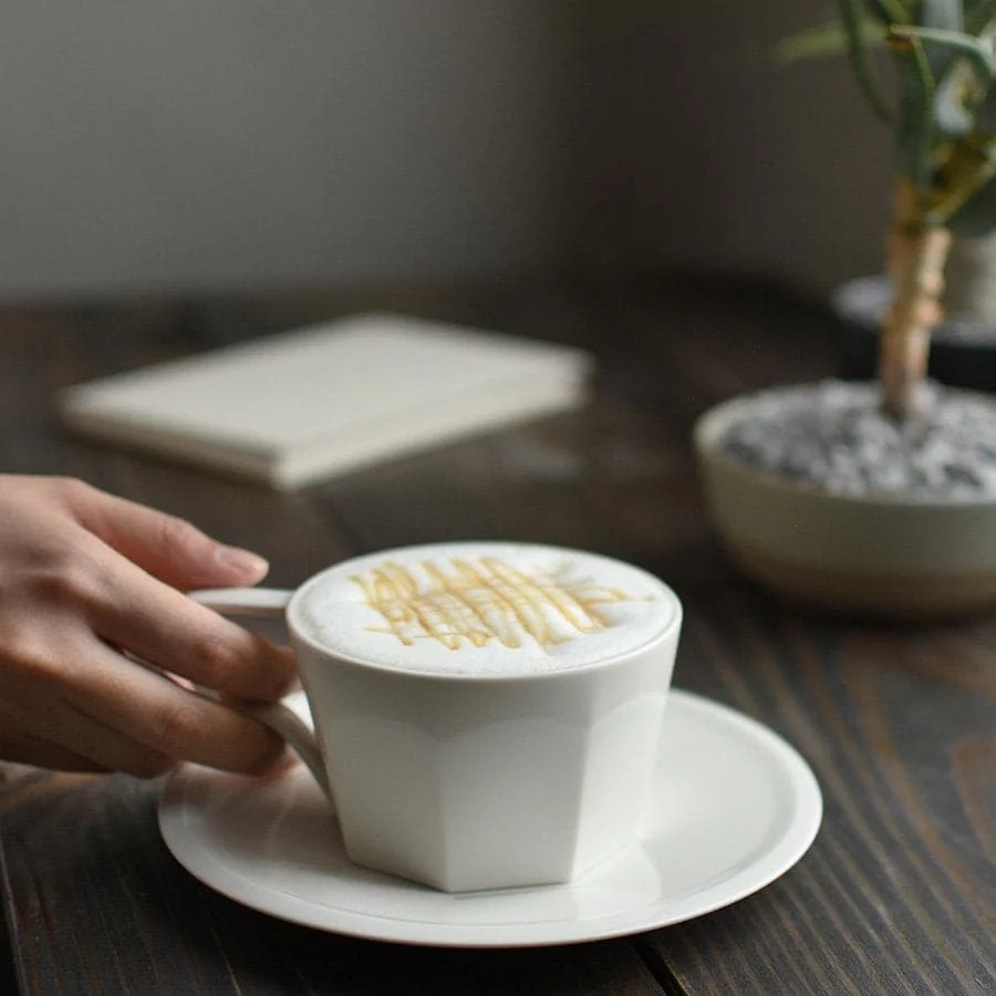 KINTO OCT cup & saucer, 300ml