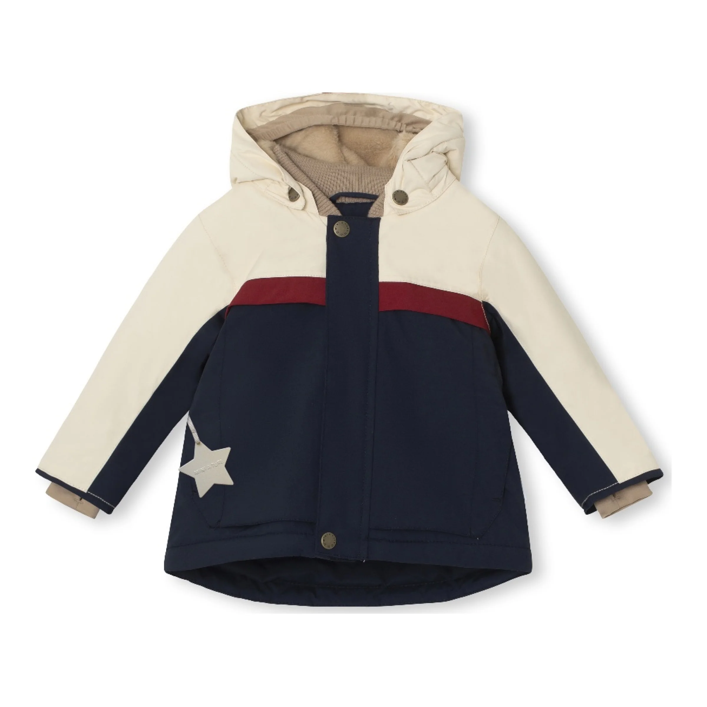 MINI A TURE Baby MATWALDO Color-Block Winter Jacket – Outer Space