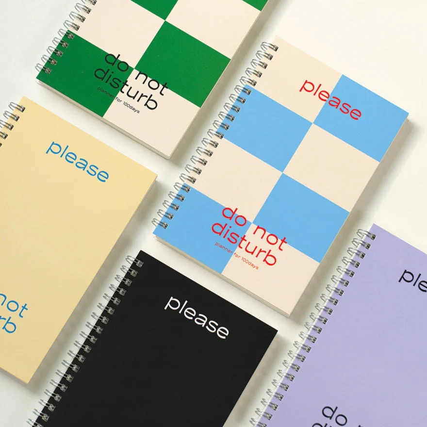 Paperian Do Not Disturb 100 Day Planner